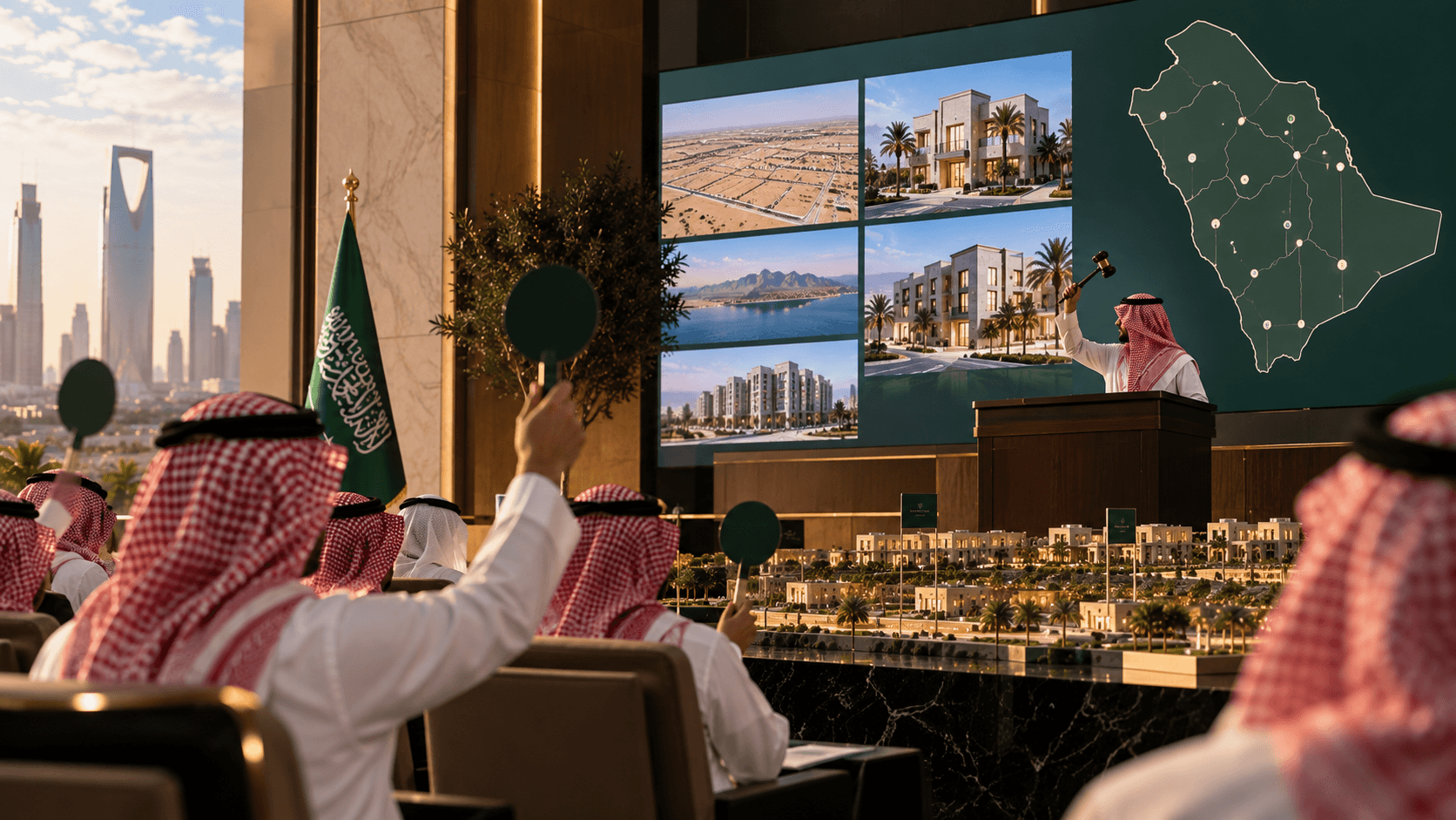 95 Real Estate Auctions Offer More Than 1,000 Properties Across the Kingdom